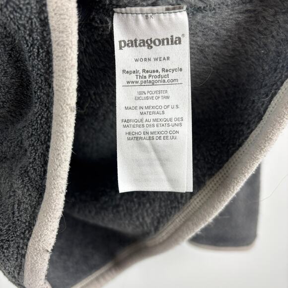 PATAGONIA Pullover Women's Snap-T Re-Tool Polartec Fleece Gorpcore Outdoor- XS - Picture 4 of 7